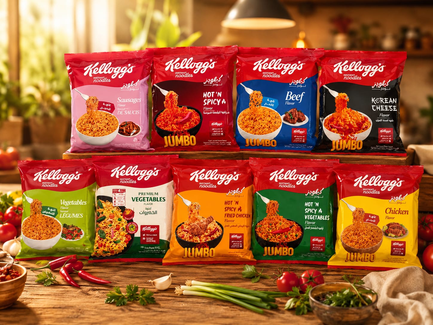 Kellogg's Noodles - gamma prodotti
